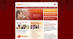 Desktop Screenshot of bestweddings.com.au
